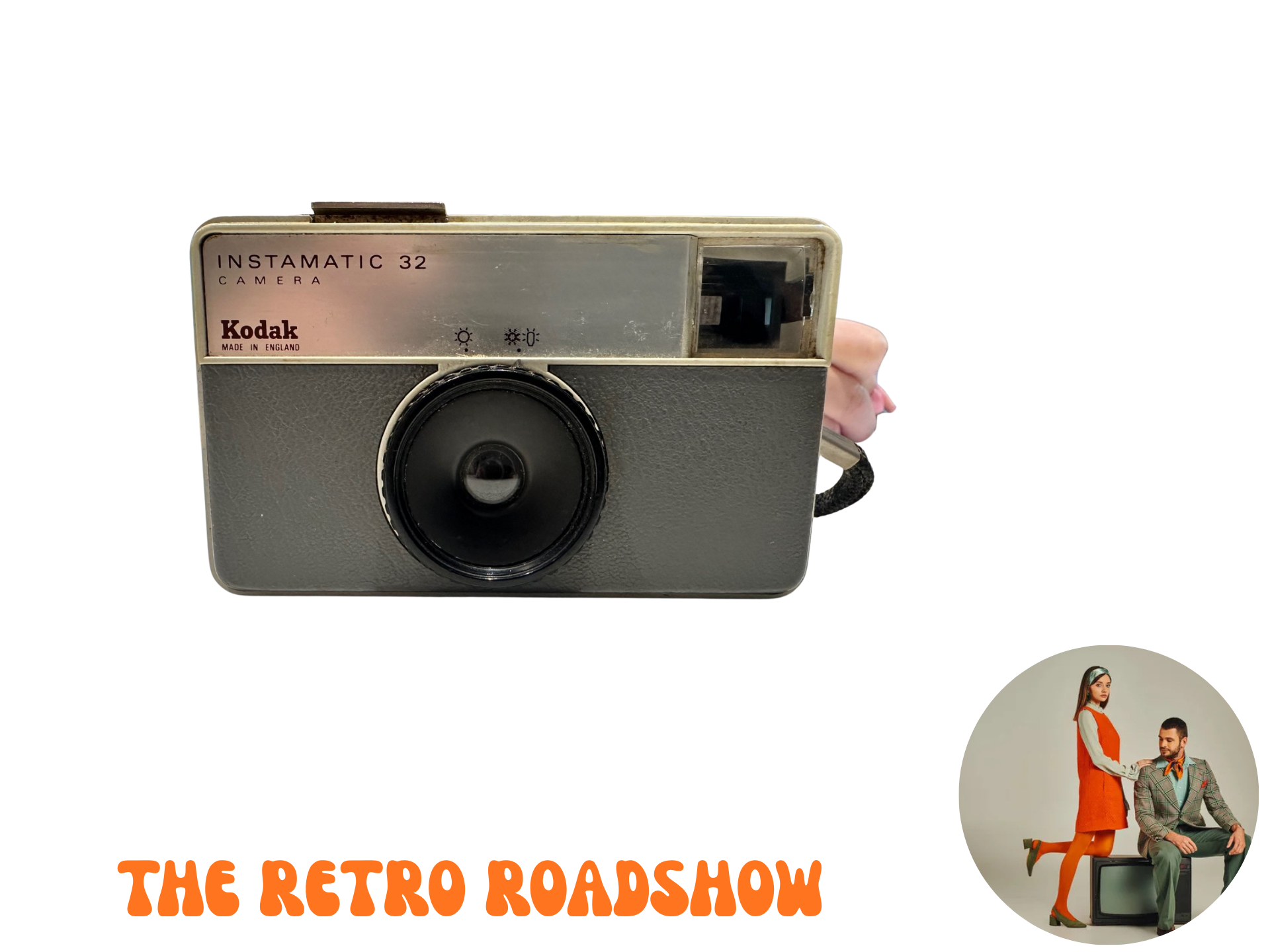 Vintage Kodak Instamatic 32 Camera - 1960s Collectible, Made in England