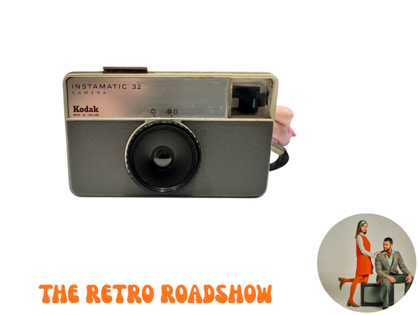 Vintage Kodak Instamatic 32 Camera - 1960s Collectible, Made in England