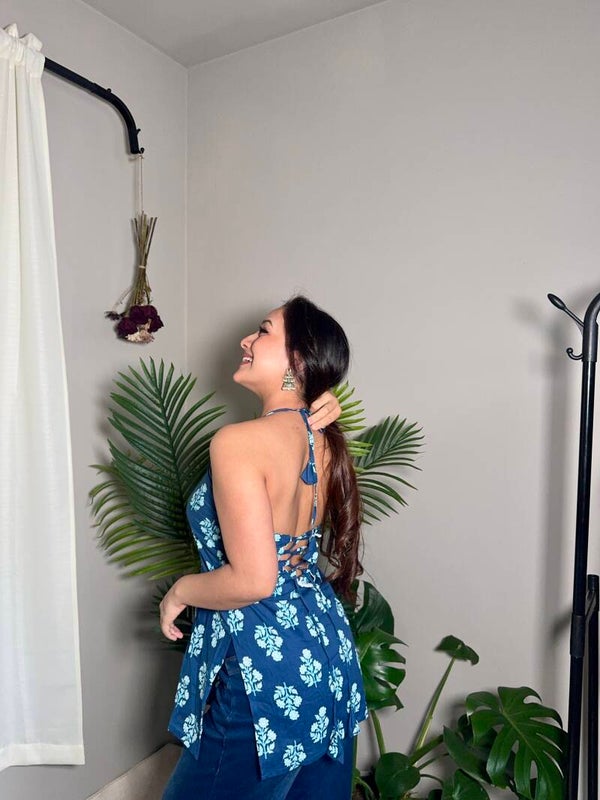 Backless saiyaara kurti