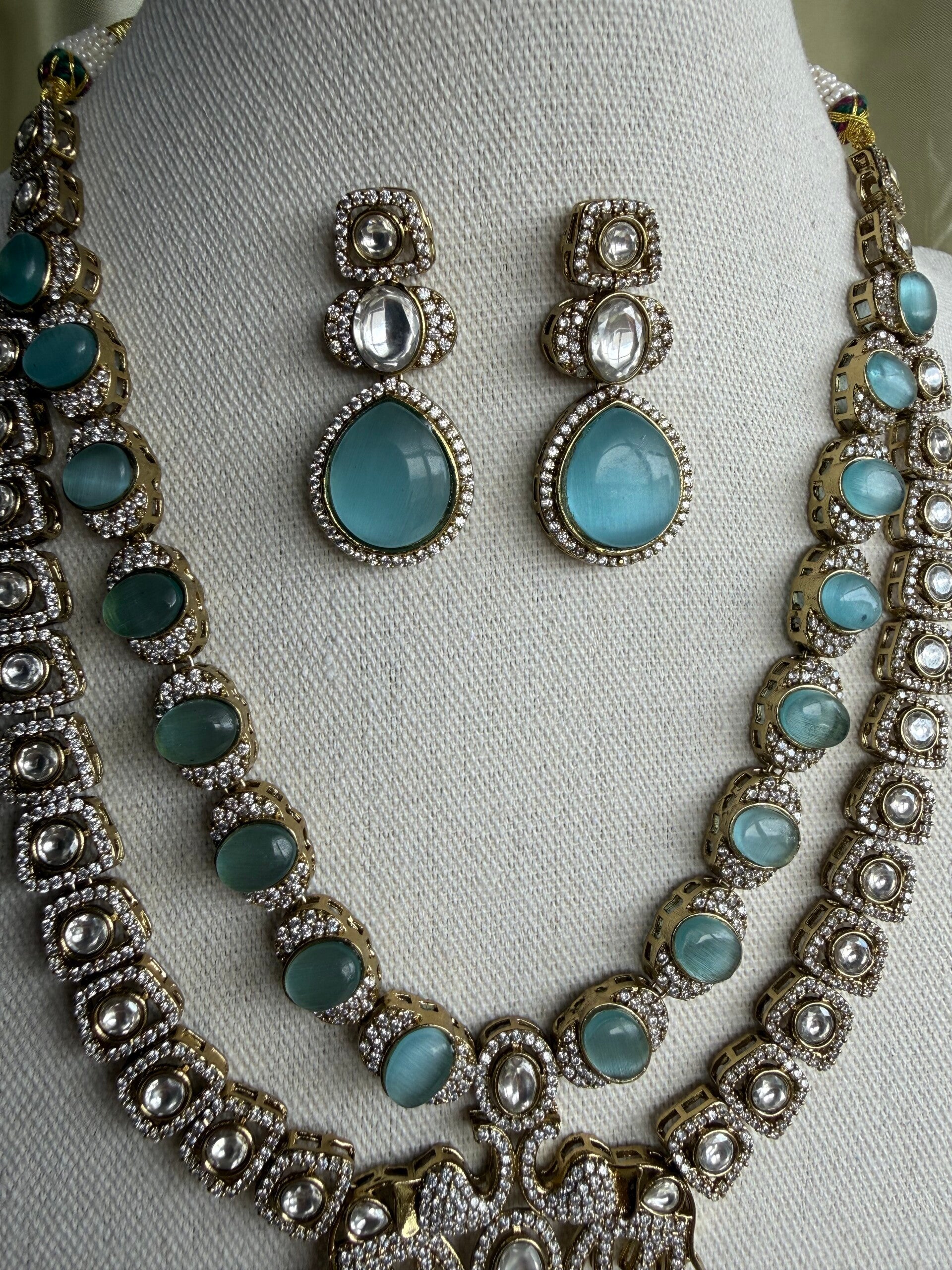 Chandrika Elephant Necklace set