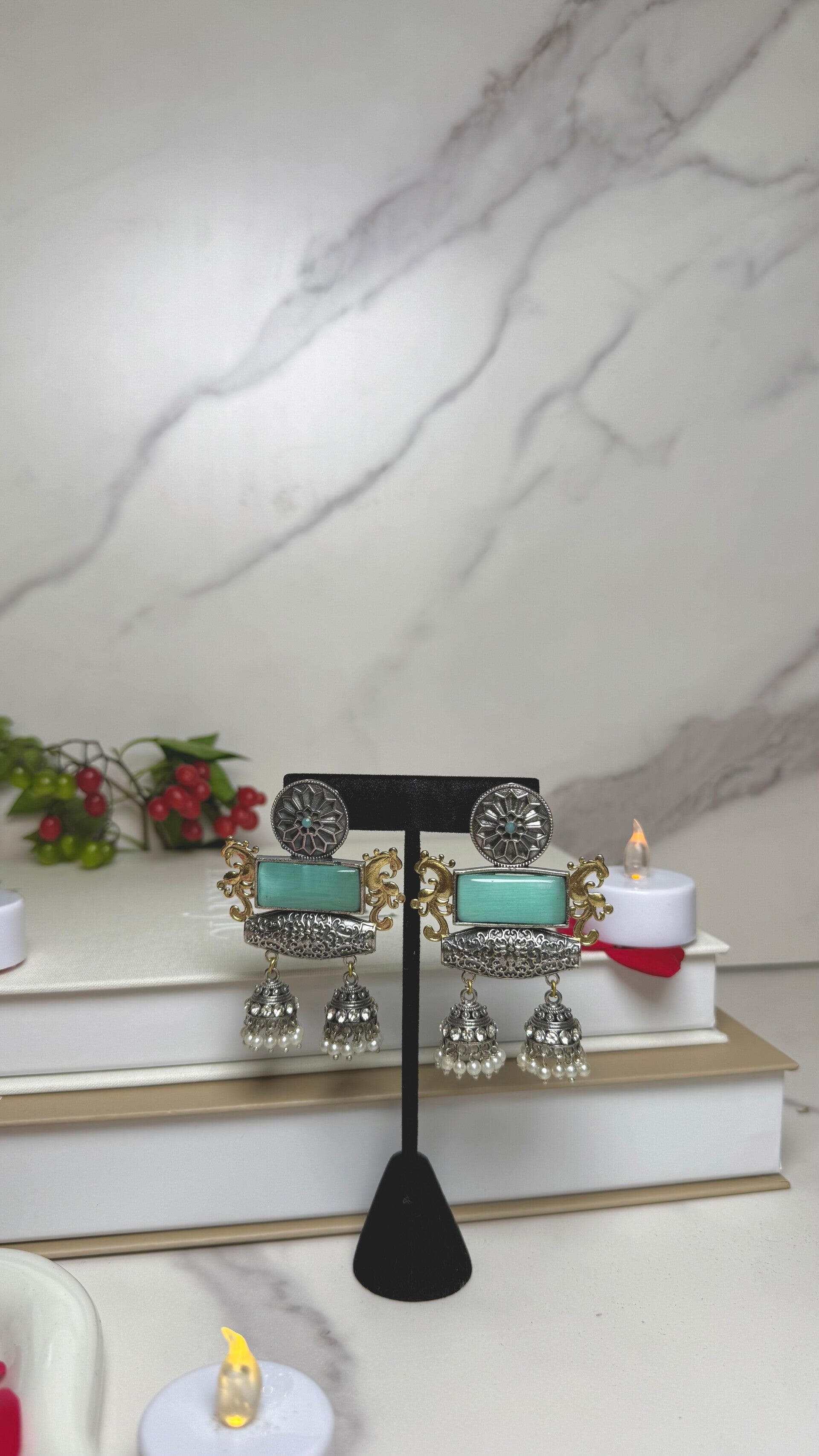 Dual Tone earrings