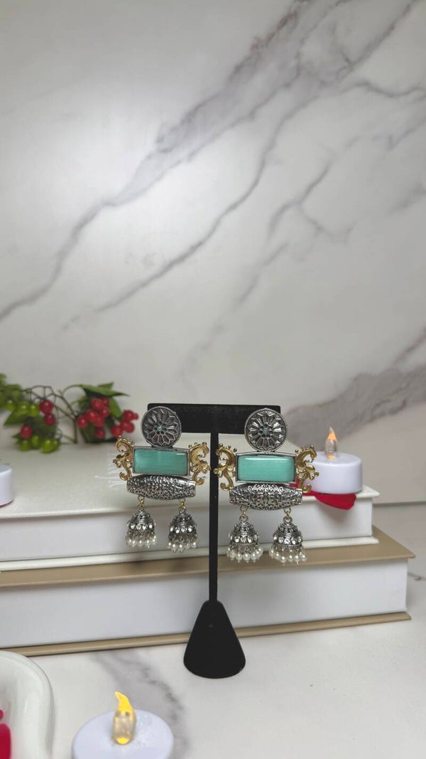 Dual Tone earrings