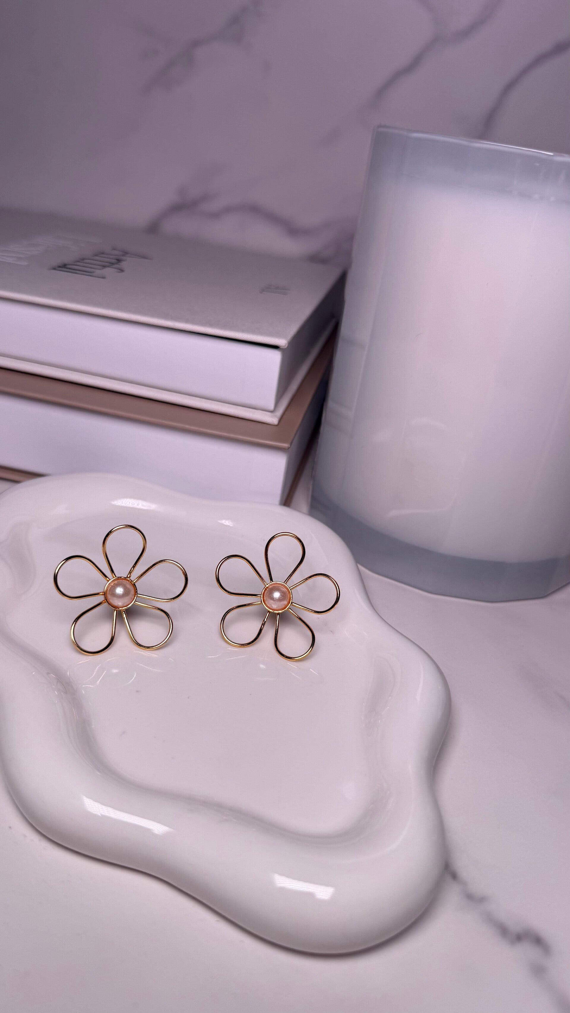 Boho Lightweight flower studs
