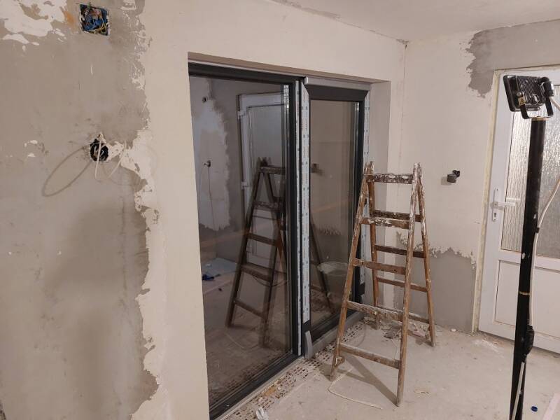 Obrada špalete nakon ugradnje klizne stijene