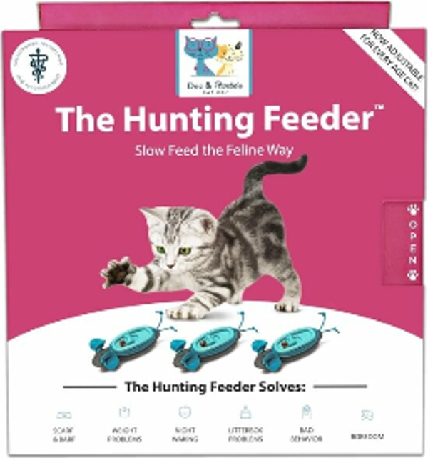 DOC & PHOEBE'S INDOOR HUNTING CAT FEEDER