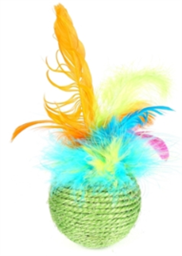 CAT 'N' CABOODLE TROPICAL FEATHER ROLLER