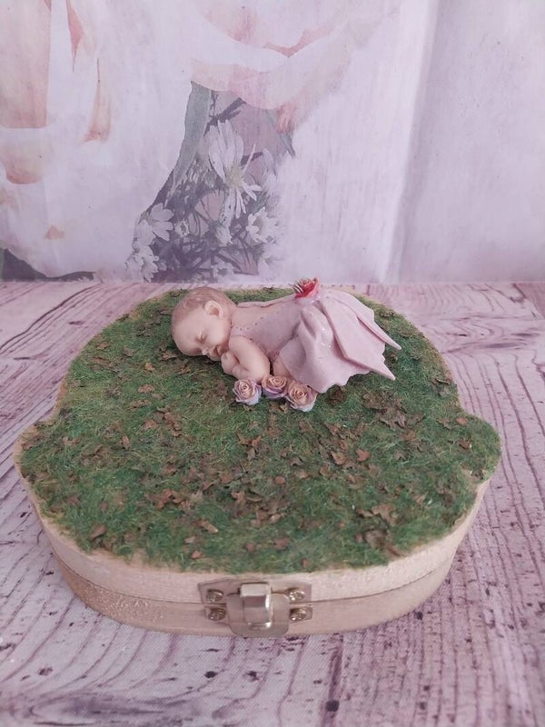 Boîte à dents bébé fimo fille