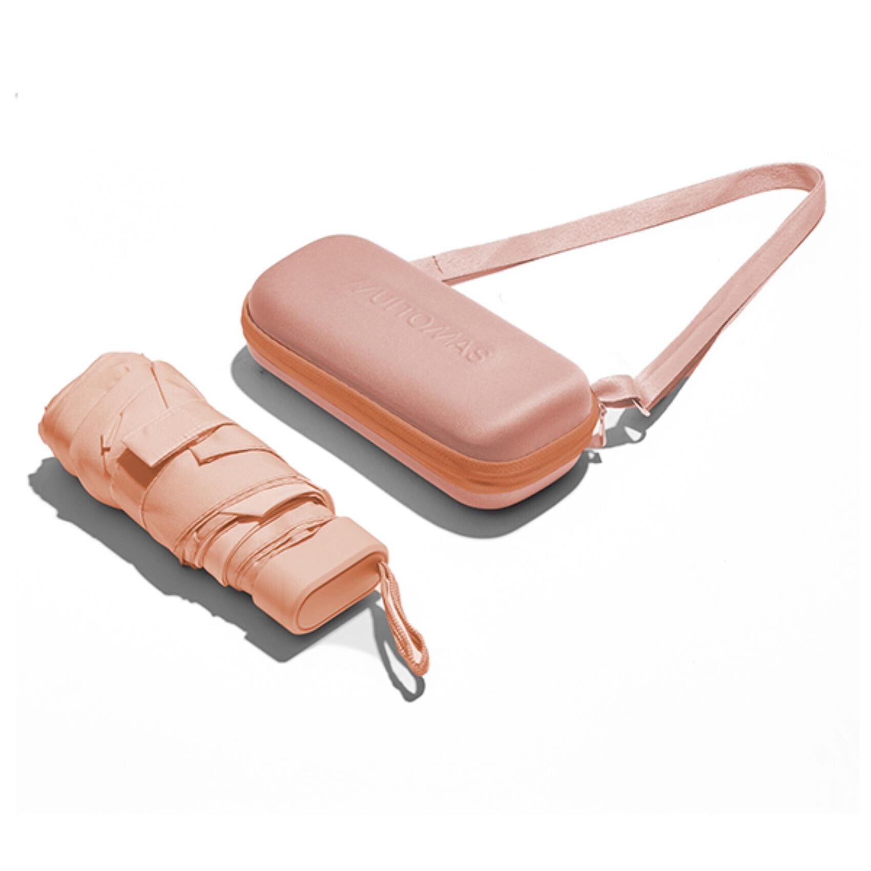 Muitomas ombrello con custodia tracolla Peach Fuzz