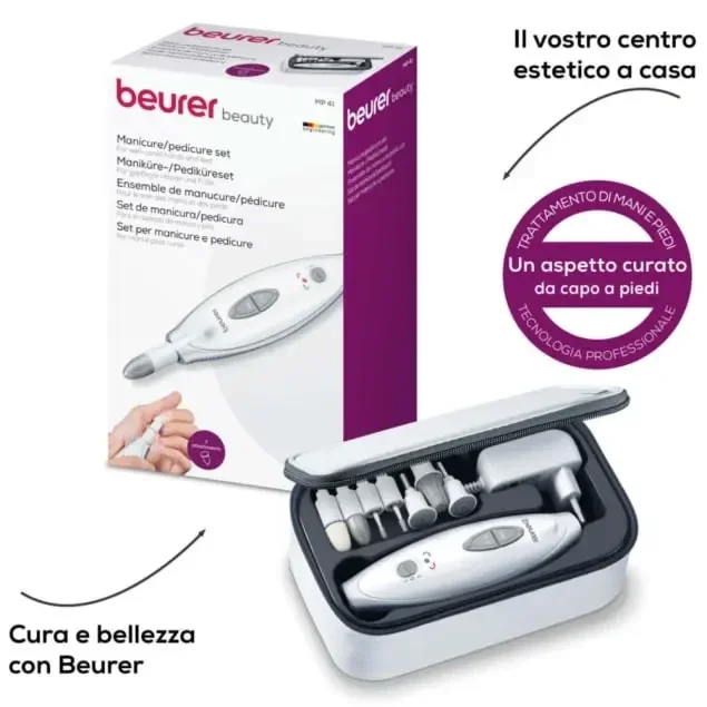 Beurer set per manicure e pedicure