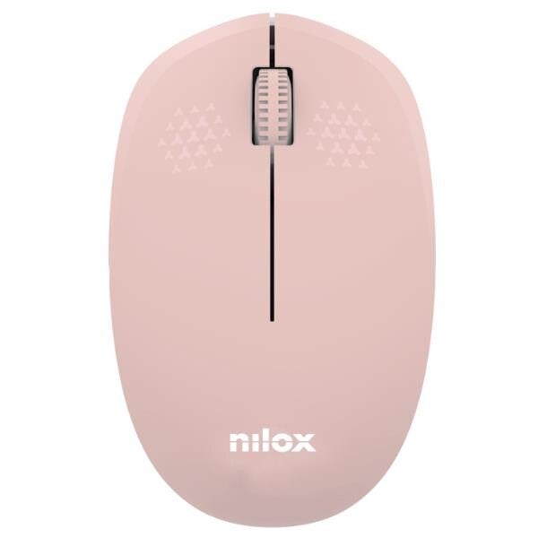Nilox mouse wireless rosa