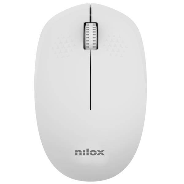 Nilox mouse wireless bianco
