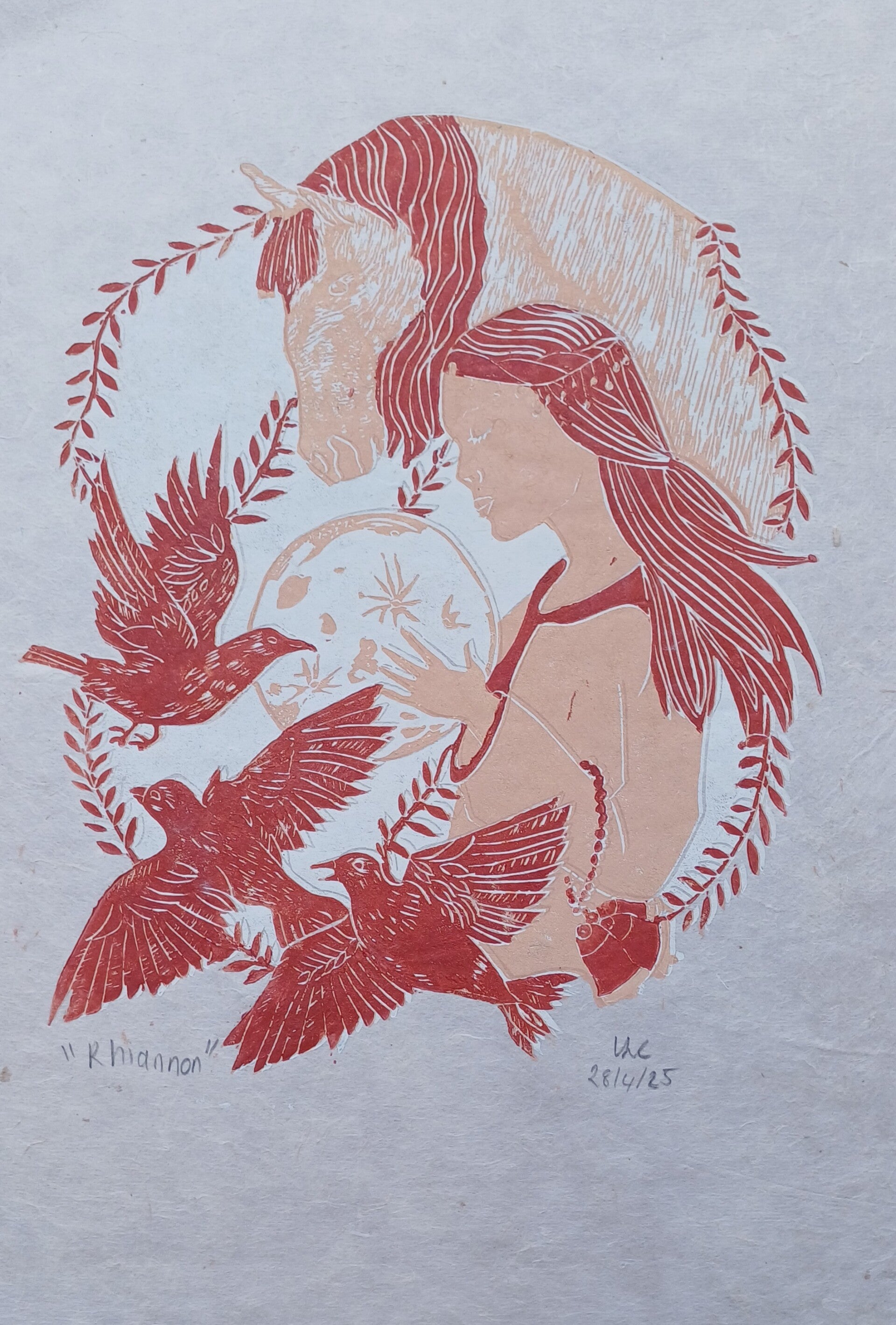 Rhiannon- Reduction Print