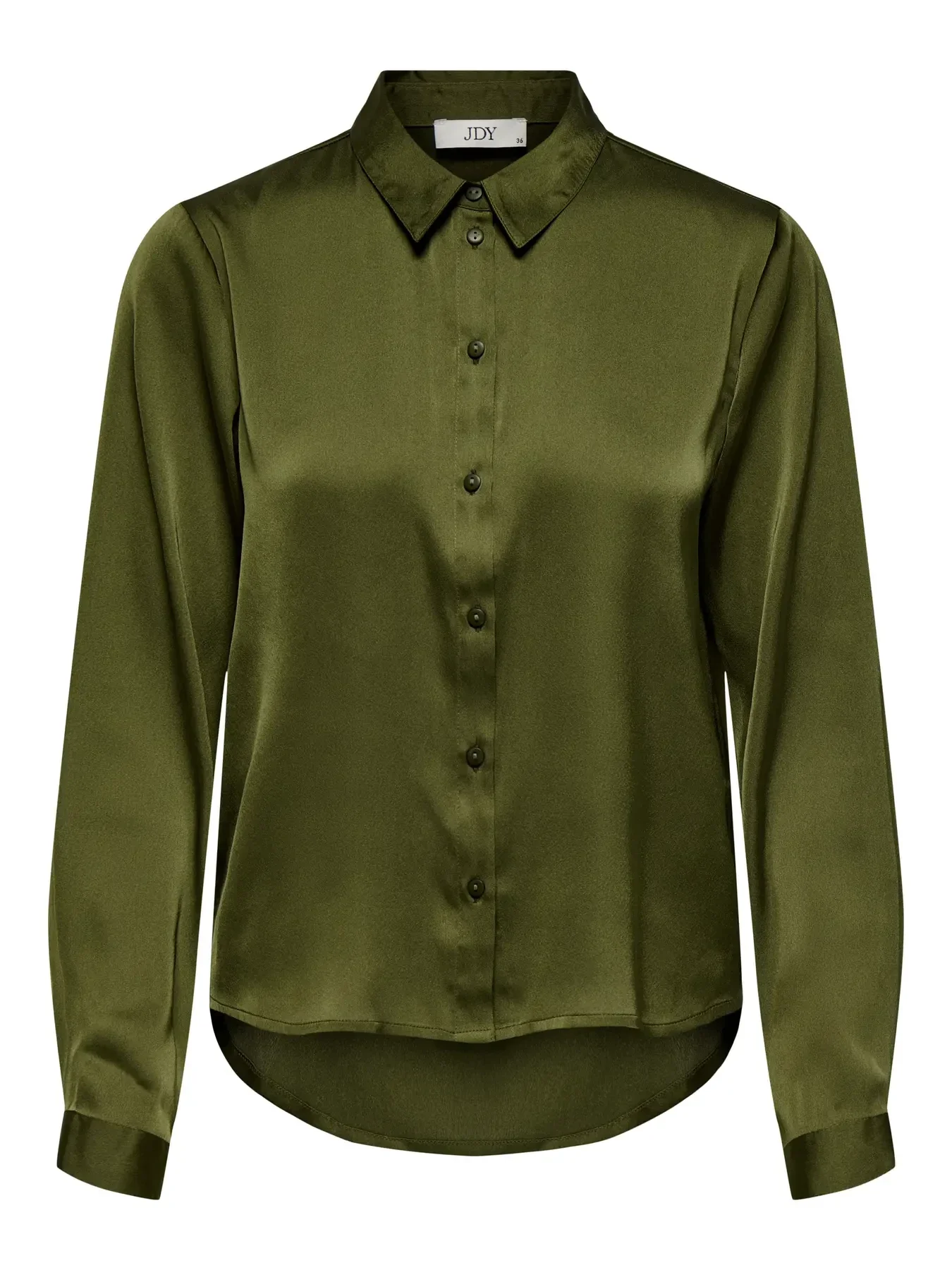 JDY Fifi LS Shirt 46 Dark Olive
