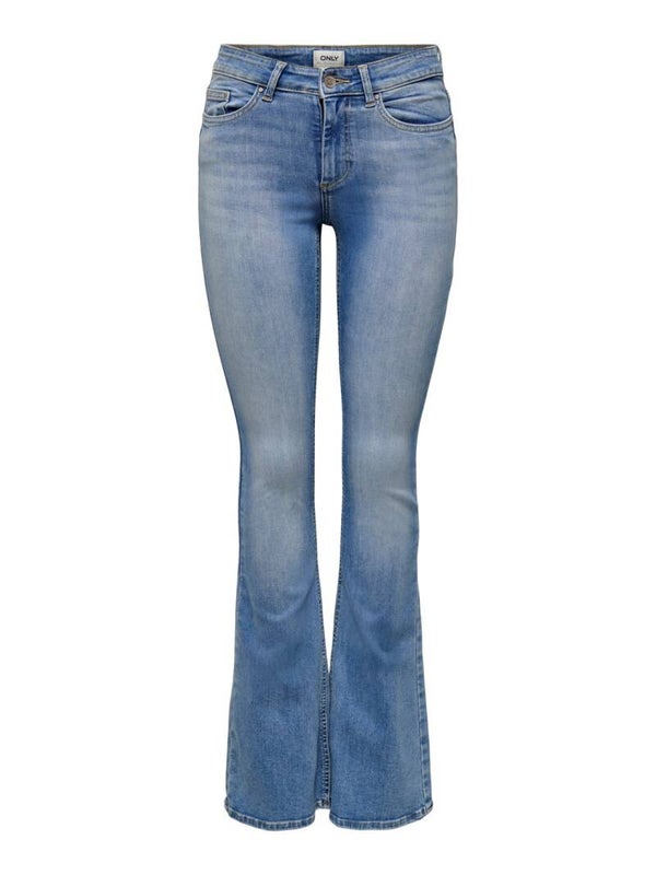 ONLY Blush Flared Jeans TAI467 Light Blue