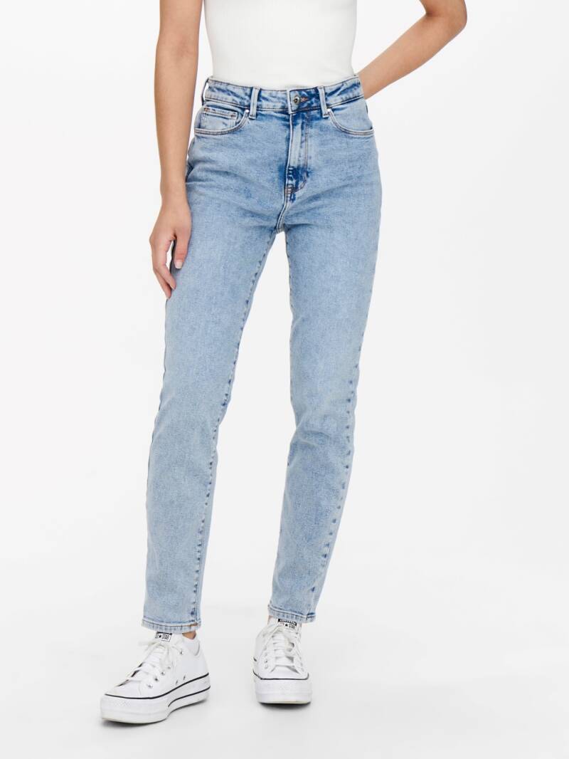 ONLY Emily CRO789 High Waist Straight Jeans CRO789