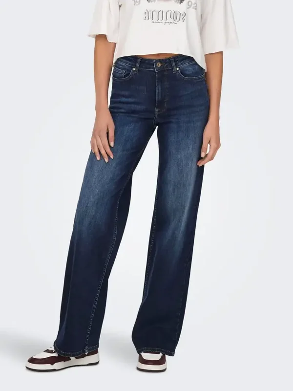 ONLY Madison Blush Wide Jeans 36 REA081 Dark Blue