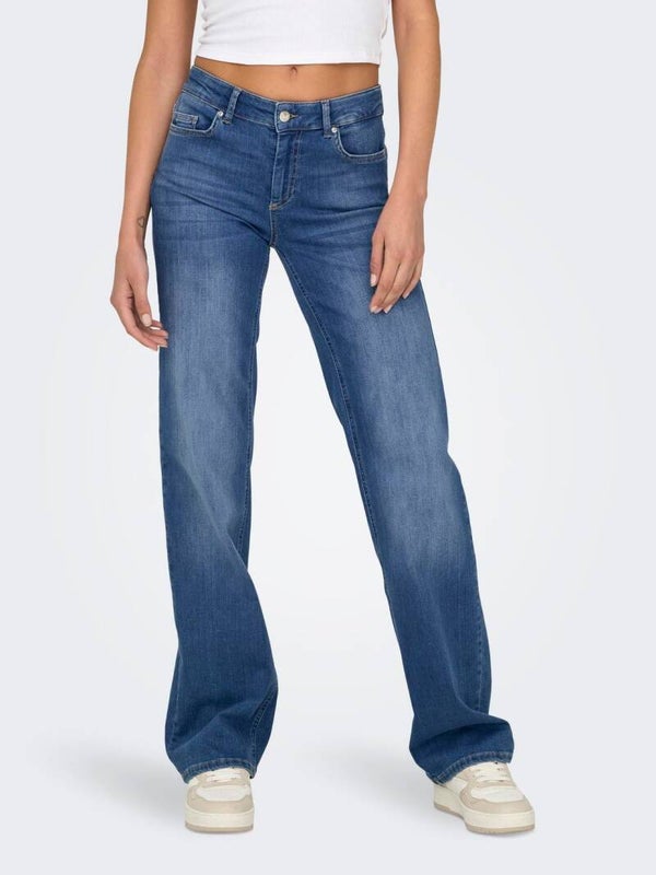 ONLY Blush Straight Jeans 38 Medium Blue