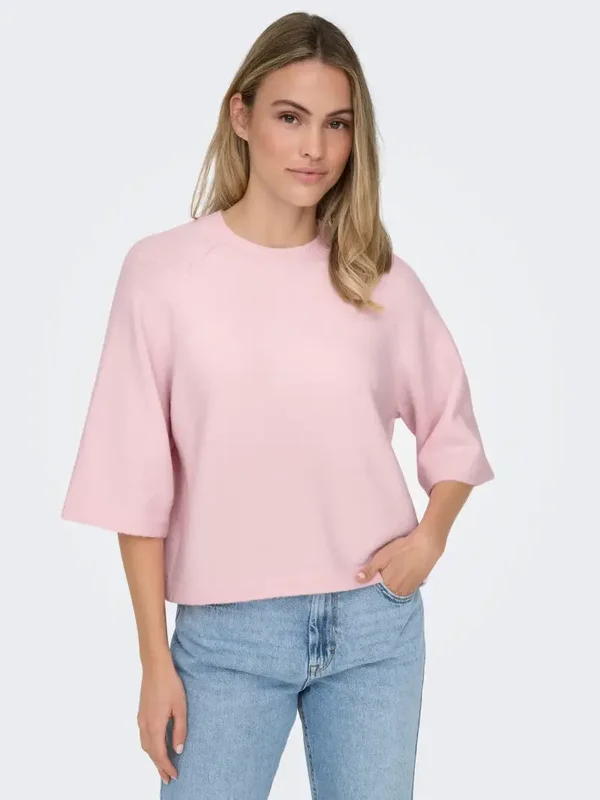 ONLY Simoni 3/4 Pullover 72 Roze