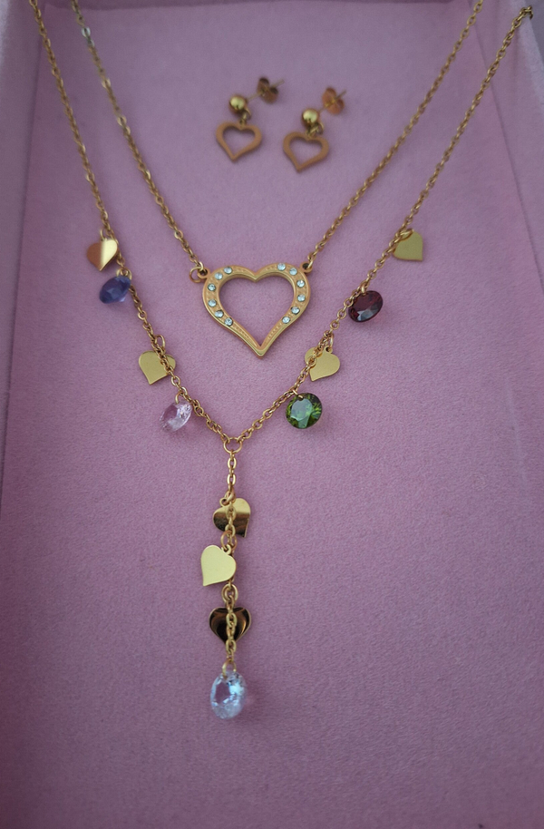 Parure Coeur