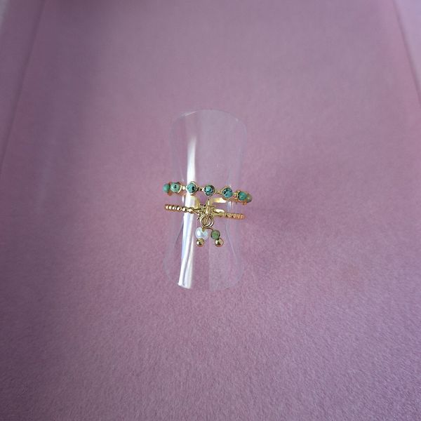Bague Emy Verte