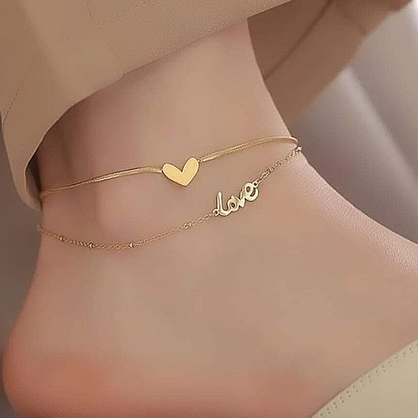 Chaine de cheville Love