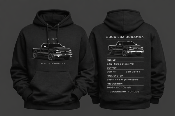 vehicle series LBZ Duramax hoodie