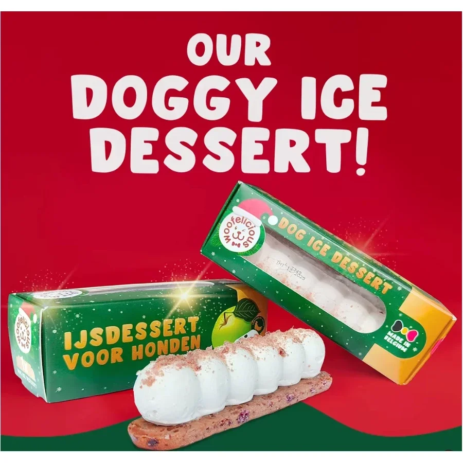 Woofelicious ijsstronkje