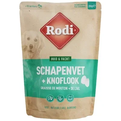 Schapenvetbonbons knoflook