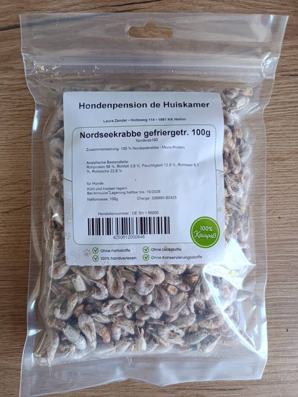 Noordzee garnaaltjes - gevriesdroogd