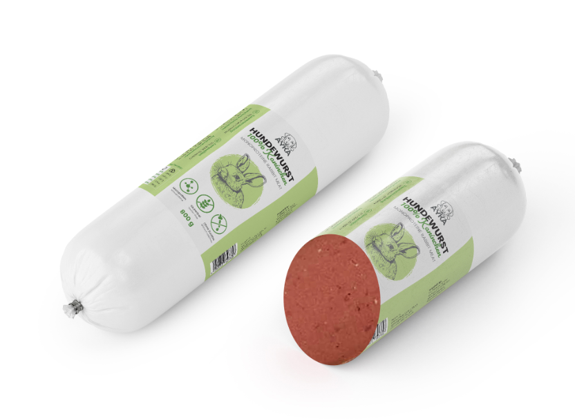 Ayka Gestoomde worst - Konijn