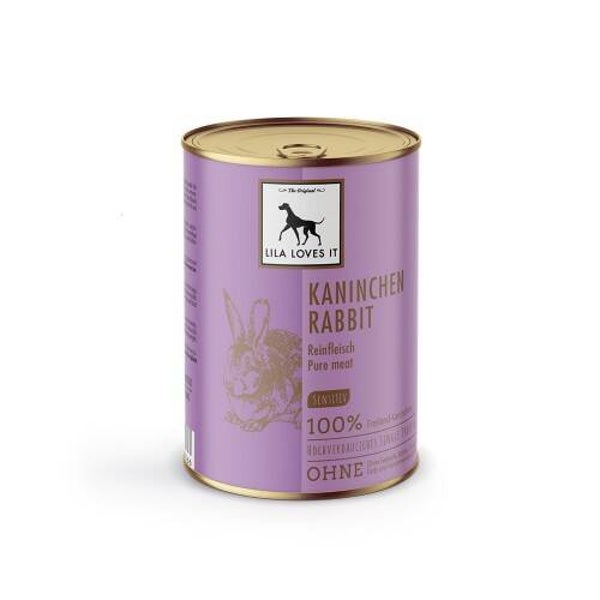 Lila loves it - Gestoomd Konijn