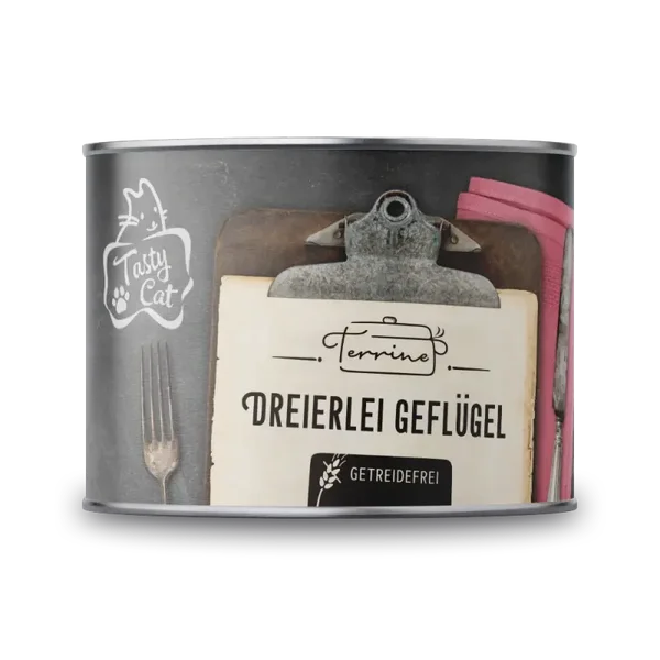 Tastycat Terrine - Drie gevogelten