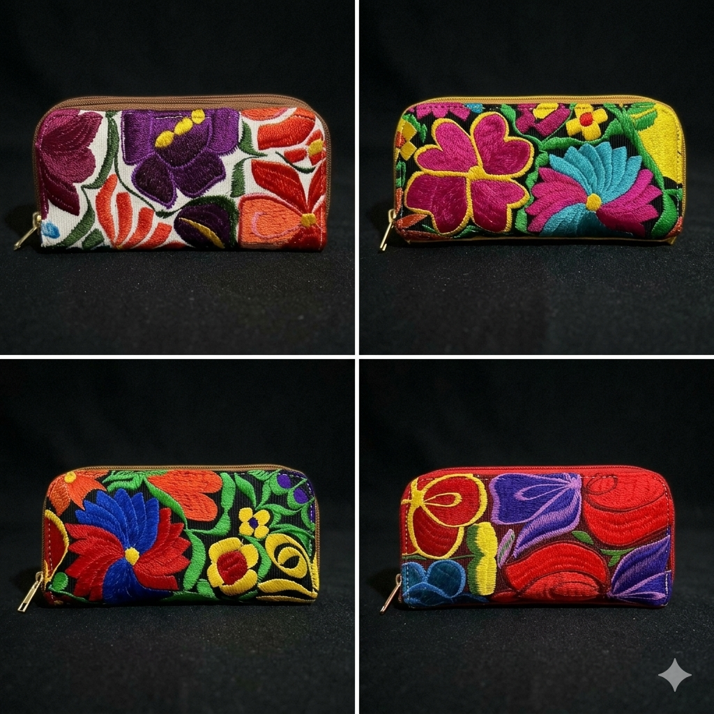 Tropical Bloom Collection Wallets