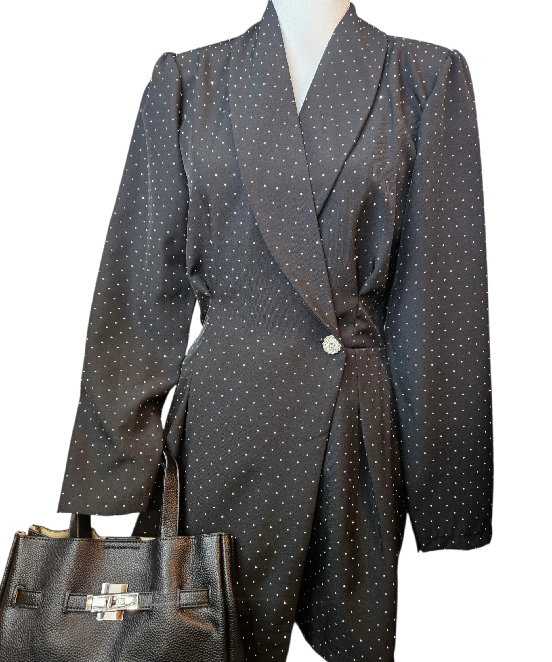 Blazer playsuite black