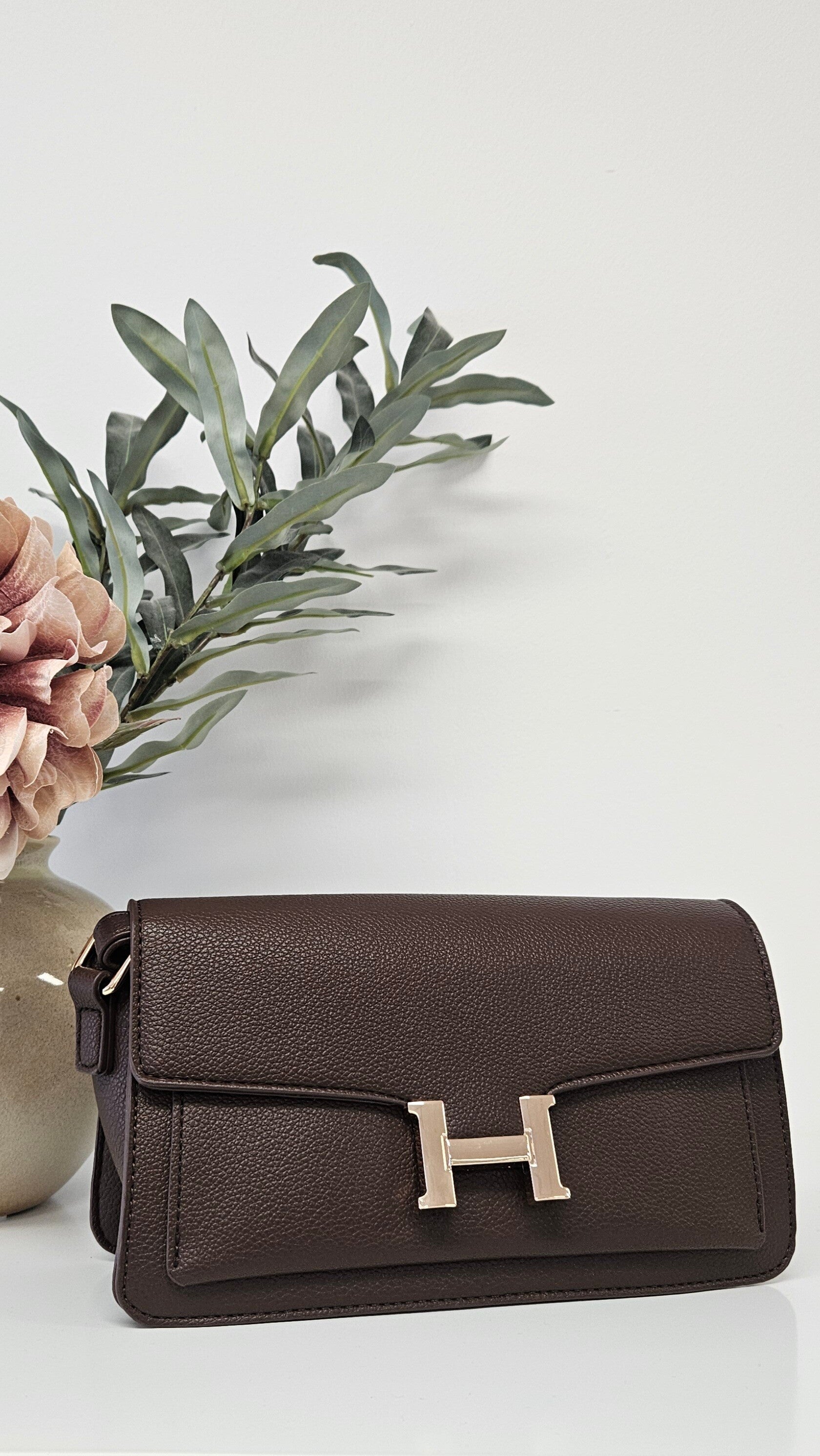 H bag brown