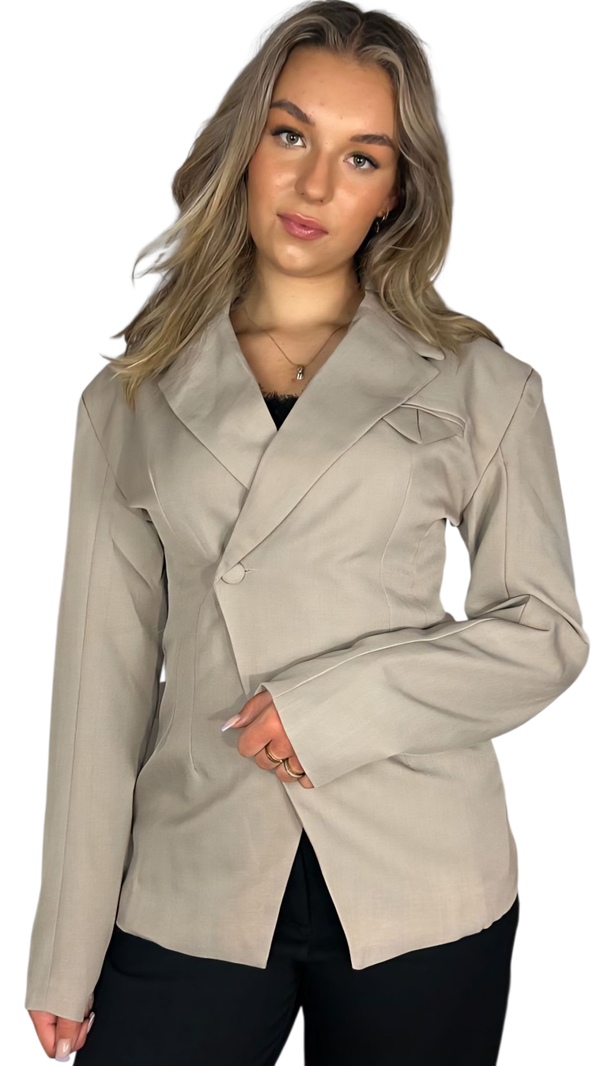 Mila blazer beige