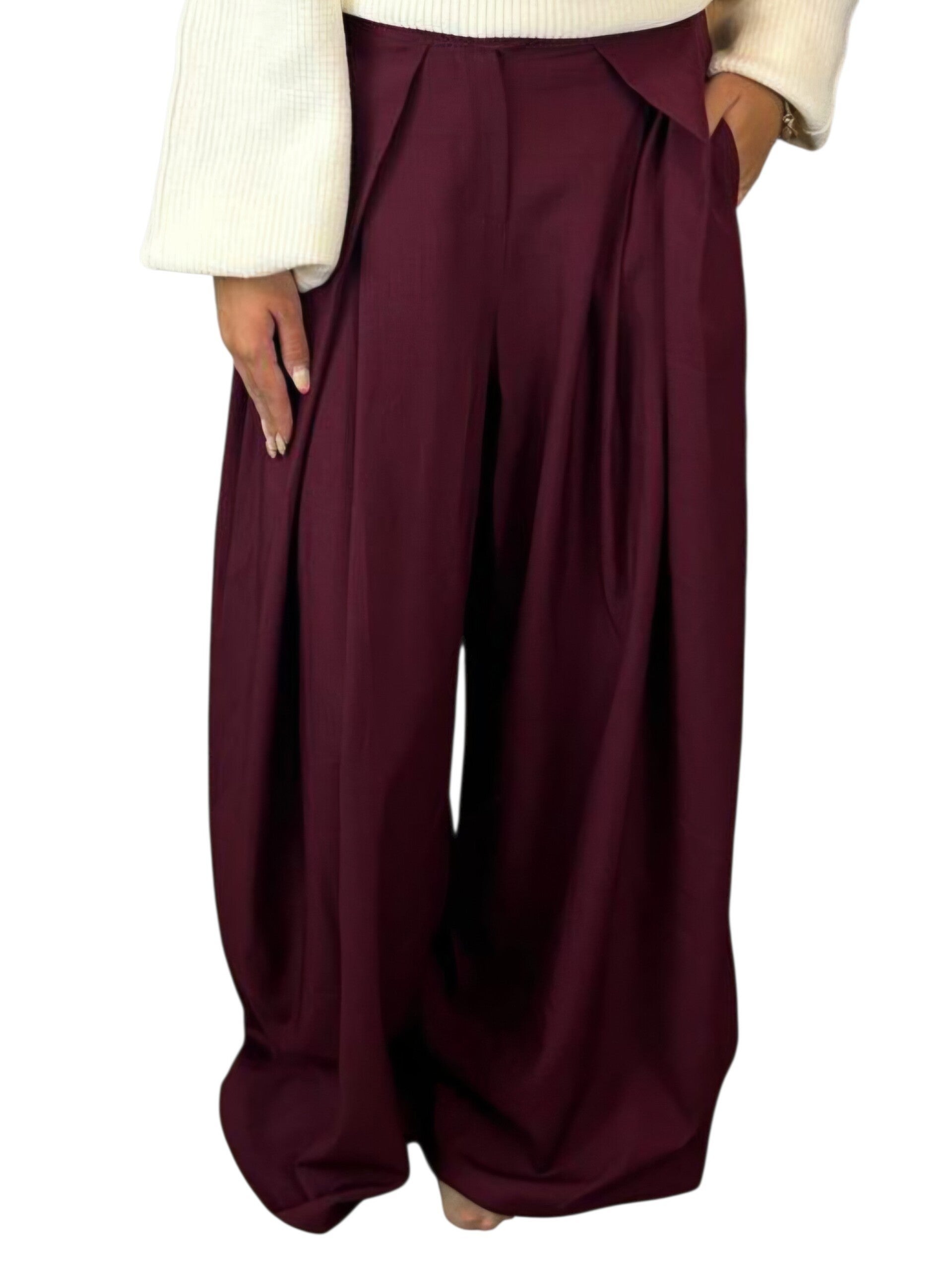 Jaidy pantalon burgundy