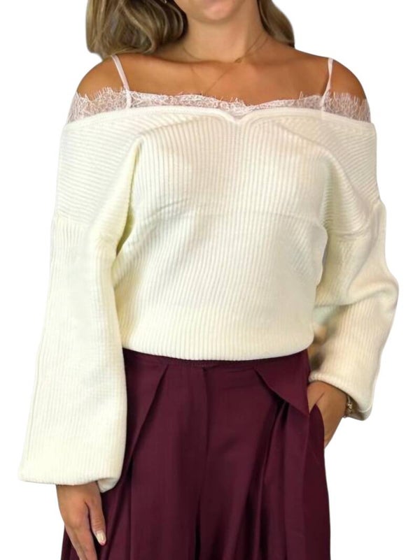 Jenna off shoulder knit