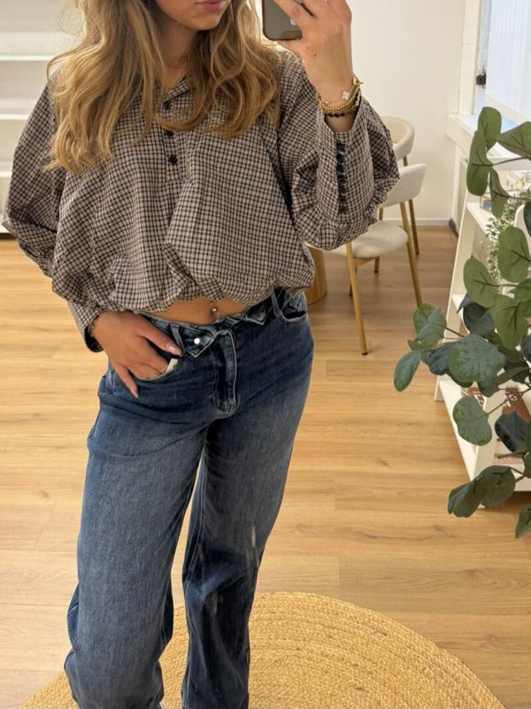 Unique waist jeans Laulia