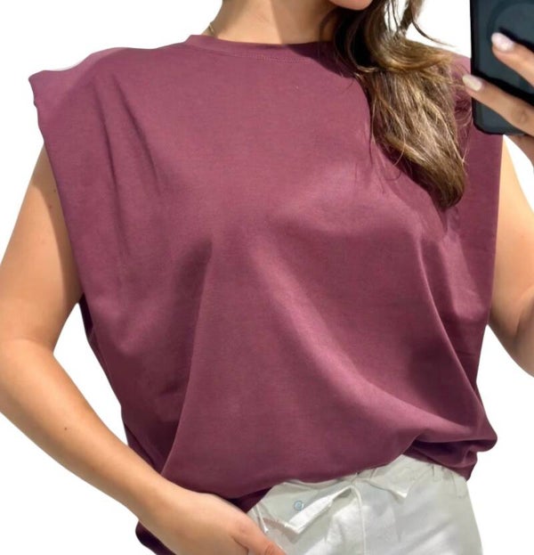 Esmee top burgundy