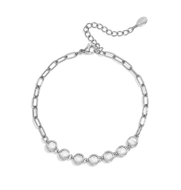 Sparkle bracelet silver