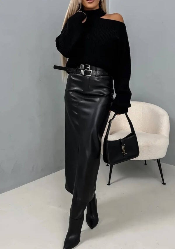 One shoulder sweater