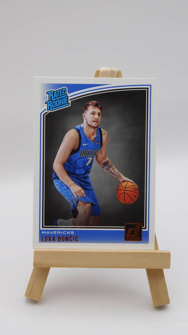 Luka Doncic RC 2018-19 Panini Donruss #177 Dallas Mavericks Basketball NBA
