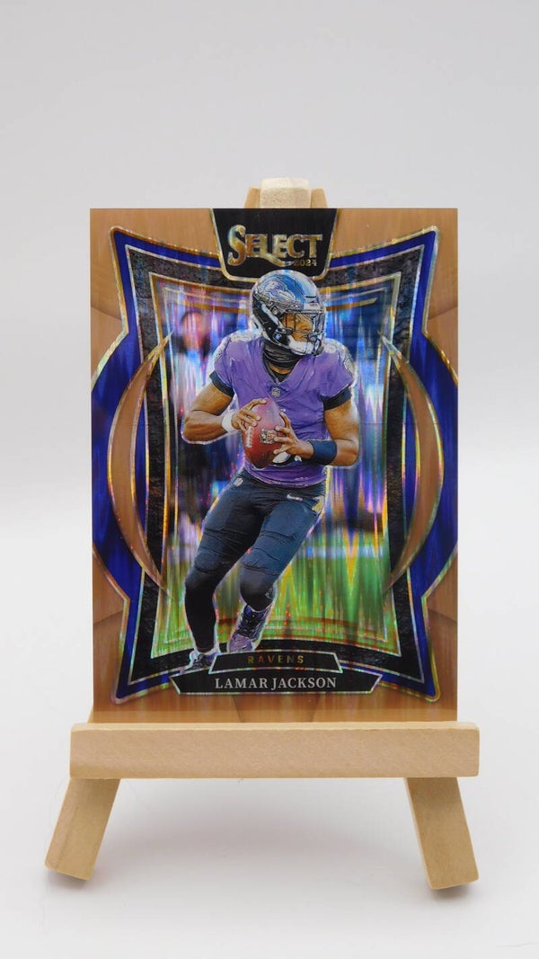 Lamar Jackson 2024 Select Copper /299 #35 Baltimore Ravens Football NFL