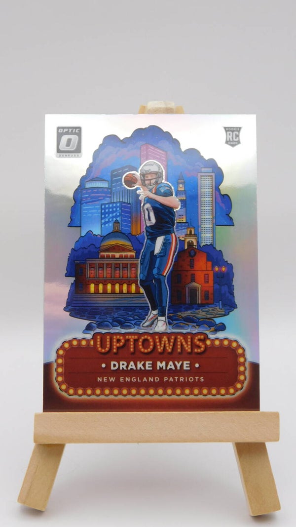 Drake Maye RC SSP Case Hit 2024 Optic Uptown #4 New England Patriots Football NFL