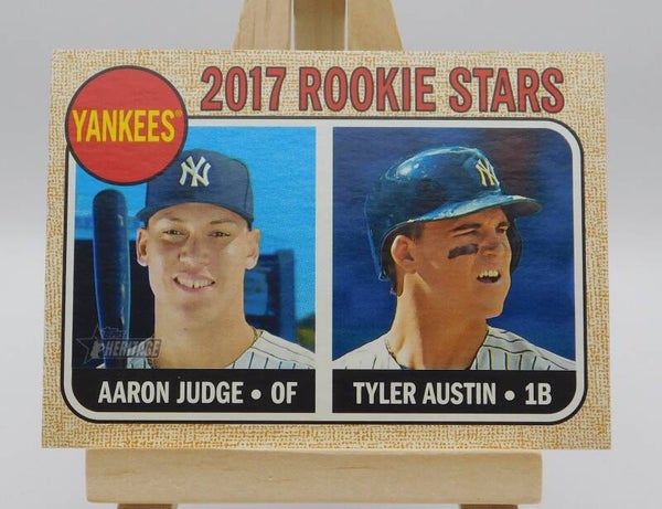 Aaron Judge/Tyler Austin RC 2017 Topps '68 #214 Baseball New York Yankees MLB