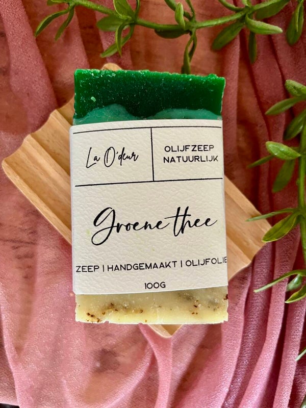 Olijfzeep Groene Thee