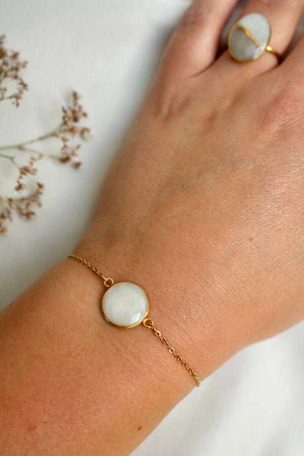 Armband Crème