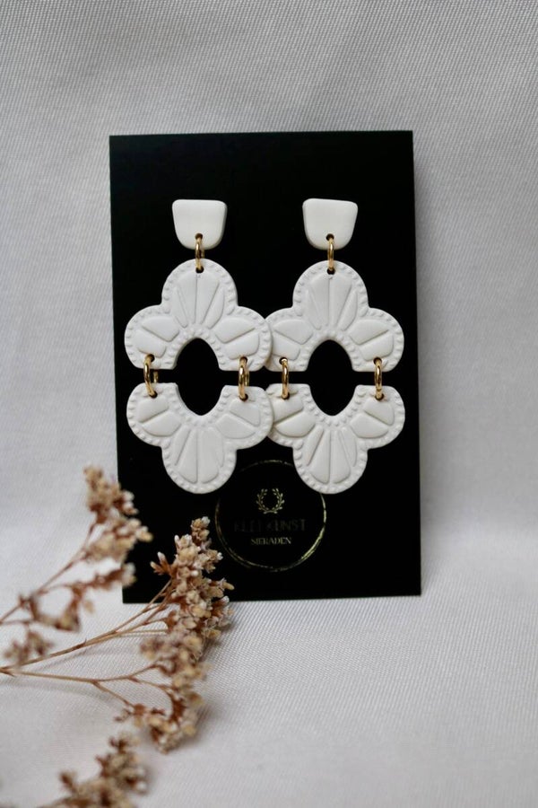 Oorbellen Amelia Off-White