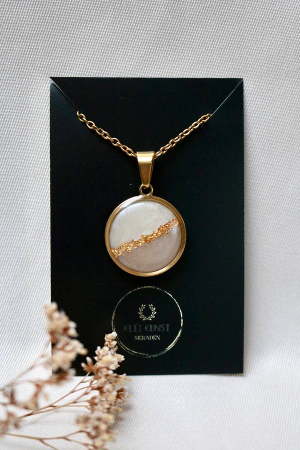 Ketting Ivoor/Beige